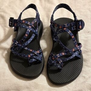 Chaco Women's Sandals - Navy and Black